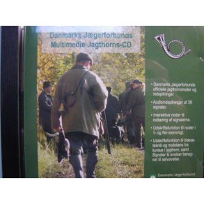 Danmarks Jgerforbunds multimedie jagthorns-CD