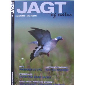 Jagt og natur 8, august 2002