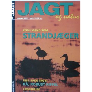 Jagt og natur 8, august 2001