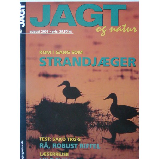 Jagt og natur 8, august 2001