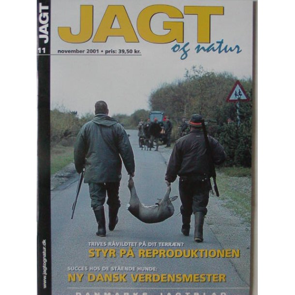 Jagt og natur 11, november 2001