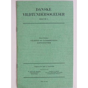 DV 01: Vildtet og landbrugets giftstoffer