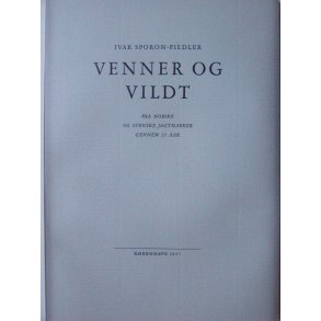 Venner og Vildt  