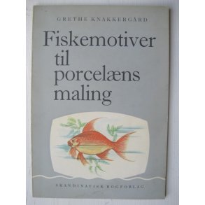 Fiskemotiver til porcelns maling