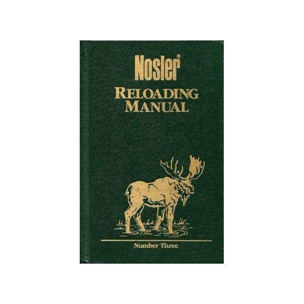 Nosler Reloading Manual No. 3