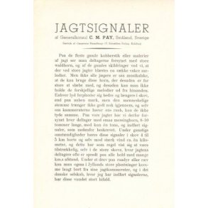 Jagtsignaler