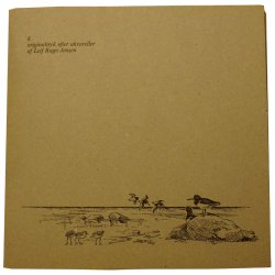 6 Tegninger af vadefugle, signeret og nummeret (sneppeserien). 