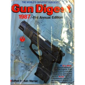 Gun Digest 1987 Tidl. Biblioteksbog Ottowa