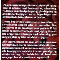 Jagtfasanen - opdr�t, uds�tning, jagt