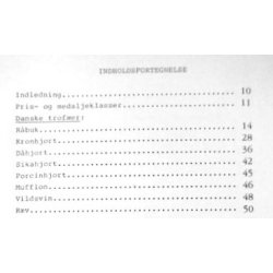 Strke jagttrofer nedlagt af danske jgere