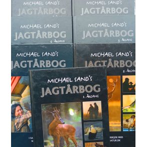 Michael Sands Jagtrbog, komplet 1-7 