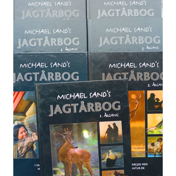 Michael Sands Jagtrbog, komplet 1-7 