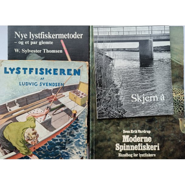 Lot 272: lystfiskerbger som vist p foto