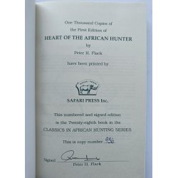 Heart of an African Hunter (ltd. editn.)