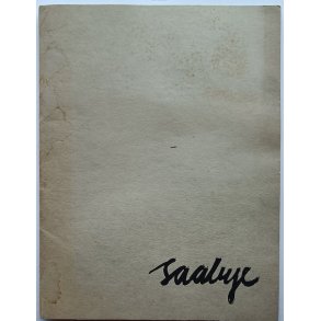 Saabye (kunstkatalog fra udstilling i 1965)