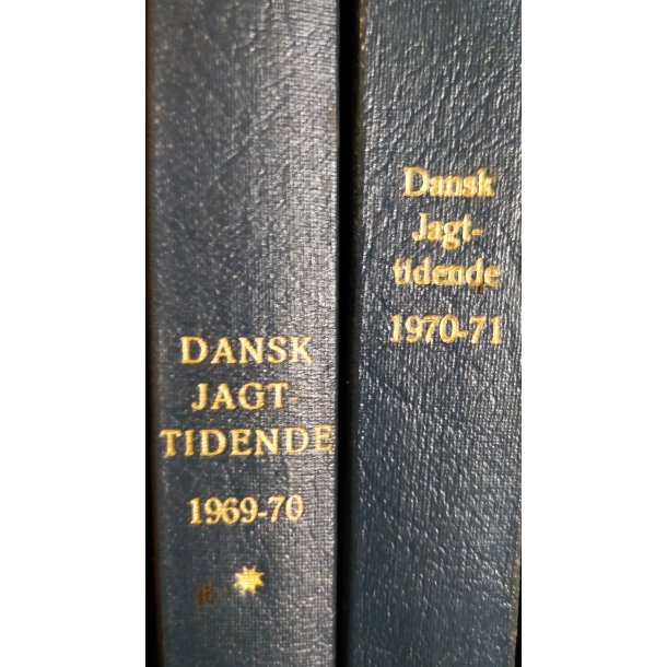 Dansk Jagttidende 1969-1971