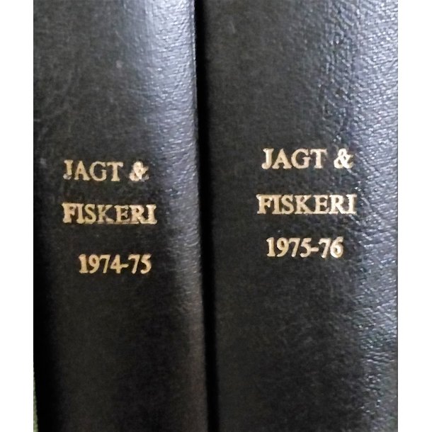 Jagt og Fiskeri  juli 1974-december 1976