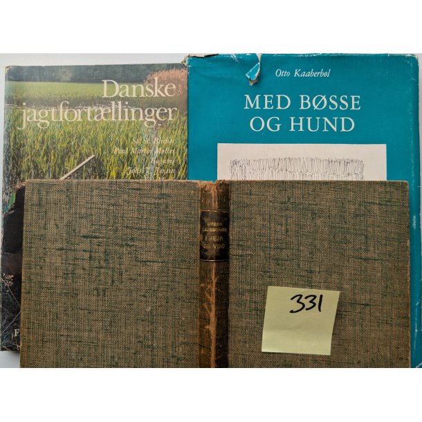 Lot331: jagtb�ger som vist p� foto 