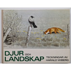 Djur och landskab - teckningar av Harald Wiberg