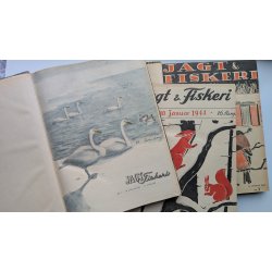 Lot347: Jagt &amp; Fiskeri �rg. 1944, 1945, 1946 indb.
