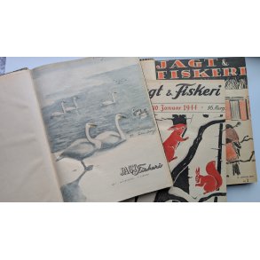 Lot347: Jagt & Fiskeri �rg. 1944, 1945, 1946 indb.