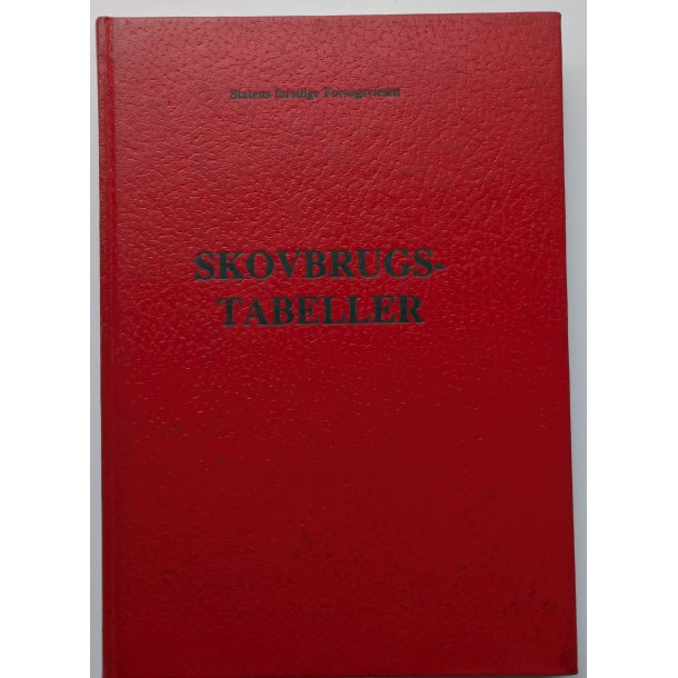 Skovbrugstabeller