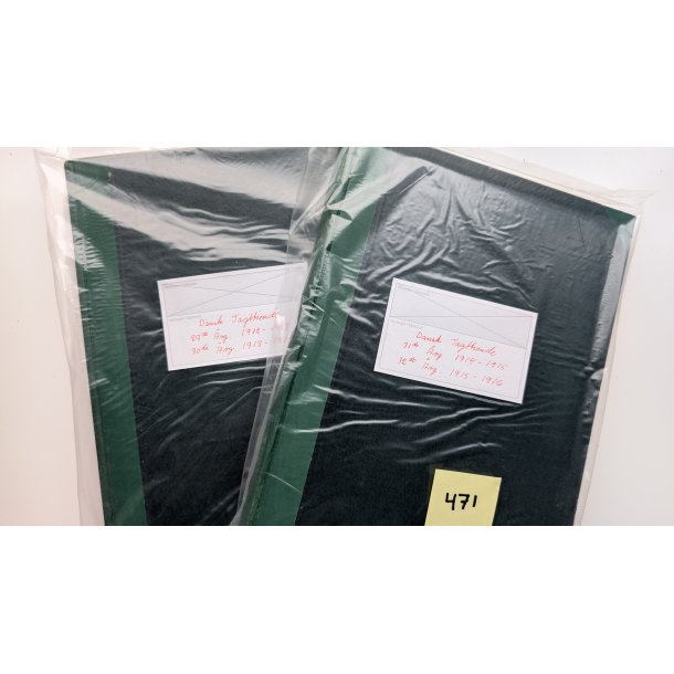 Lot471: Dansk Jagttidende som vist p� foto 