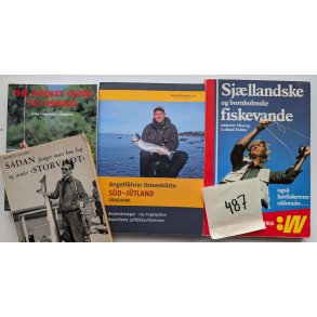 Lot487: Lystfiskerb�ger som vist p� foto 